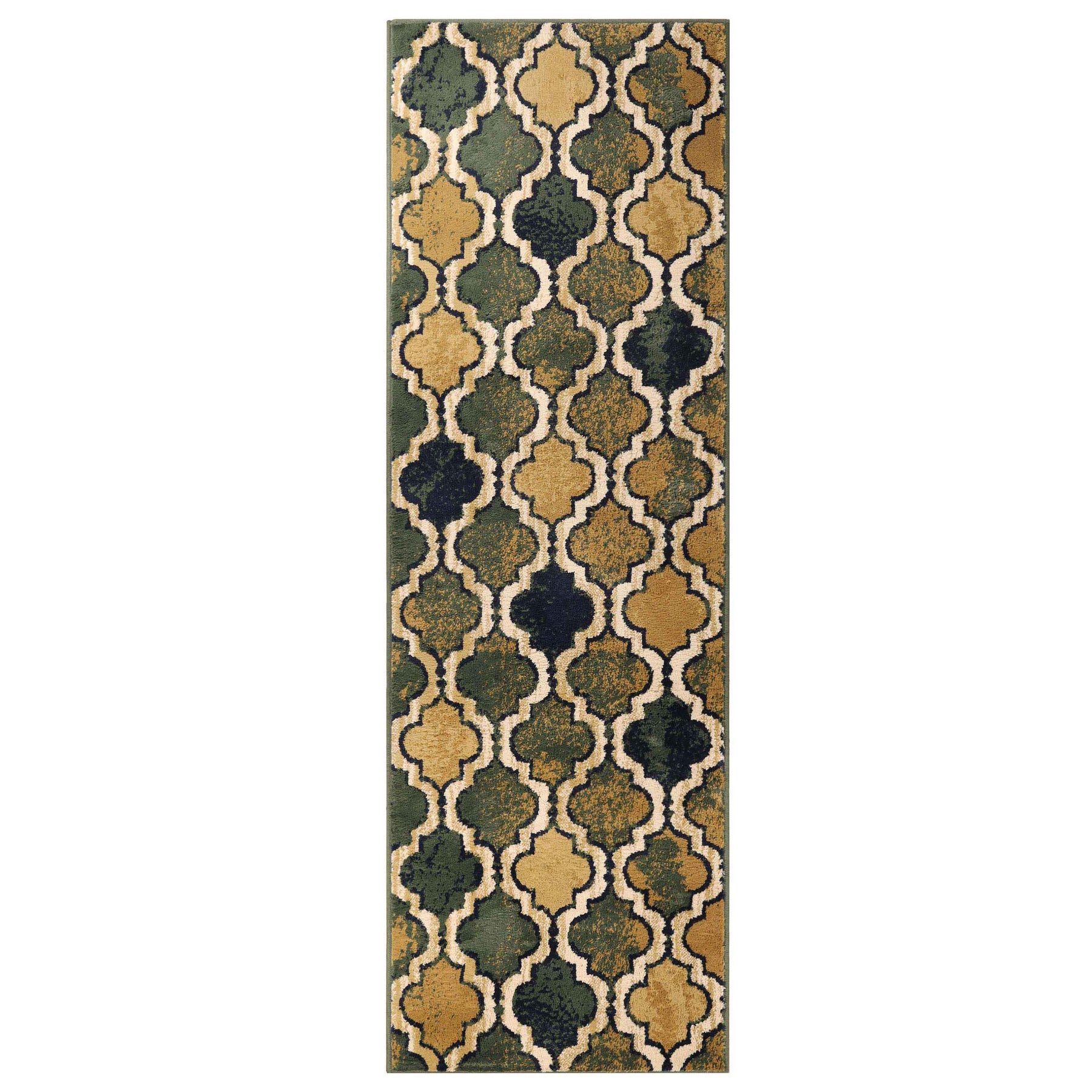 Viking Contemporary Geometric Trellis Indoor Area Rug or Runner - Rugs by Superior