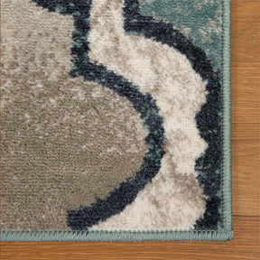 Viking Contemporary Geometric Trellis Indoor Area Rug or Runner - Rugs by Superior