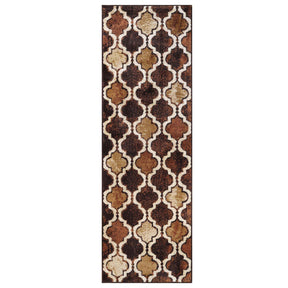 Viking Contemporary Geometric Trellis Indoor Area Rug or Runner - Rugs by Superior