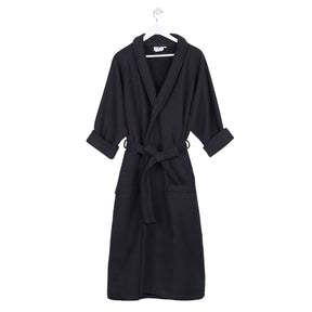 Waffle Weave Cotton Soft Lightweight Oversized Unisex Adult Bath Robe - Bath Robe by Superior