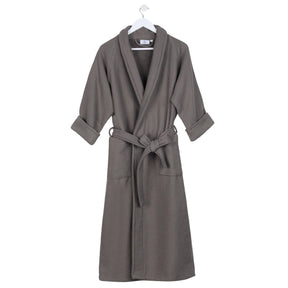 Waffle Weave Cotton Soft Lightweight Oversized Unisex Adult Bath Robe - Bath Robe by Superior