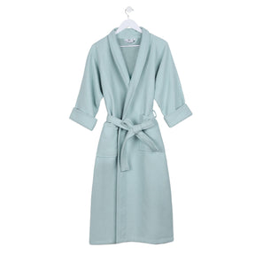 Waffle Weave Cotton Soft Lightweight Oversized Unisex Adult Bath Robe - Bath Robe by Superior