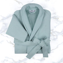 Waffle Weave Cotton Soft Lightweight Oversized Unisex Adult Bath Robe - Bath Robe by Superior