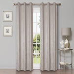 Waverly Thermal Blackout Grommet 2 Piece Curtain Panel Set 42" - Blackout Curtains by Superior