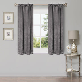 Waverly Thermal Blackout Grommet Curtain Panel Set 26" - Blackout Curtains by Superior