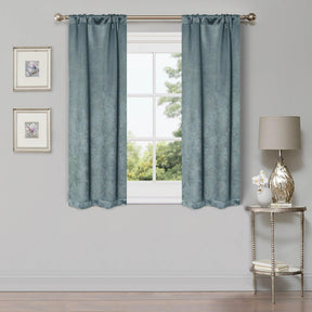 Waverly Thermal Blackout Grommet Curtain Panel Set 26" - Blackout Curtains by Superior