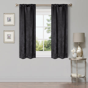 Waverly Thermal Blackout Grommet Curtain Panel Set 26" - Blackout Curtains by Superior