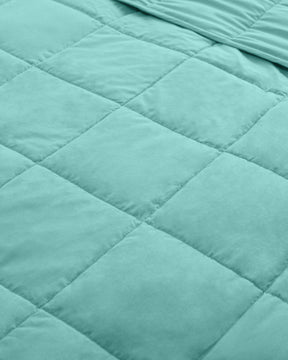 Weighted Quilted Microfiber Throw Blanket - Blanket by Superior