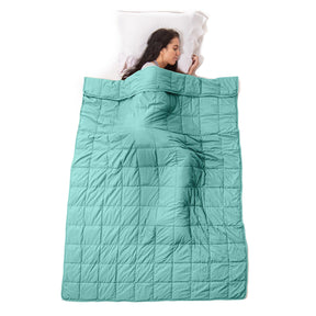 Weighted Quilted Microfiber Throw Blanket - Blanket by Superior