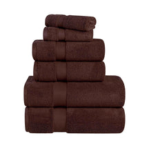 Zero-Twist Cotton Quick-Drying Absorbent Assorted 6 Piece Towel Set - Towel Set by Superior