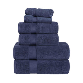 Zero-Twist Cotton Quick-Drying Absorbent Assorted 6 Piece Towel Set - Towel Set by Superior