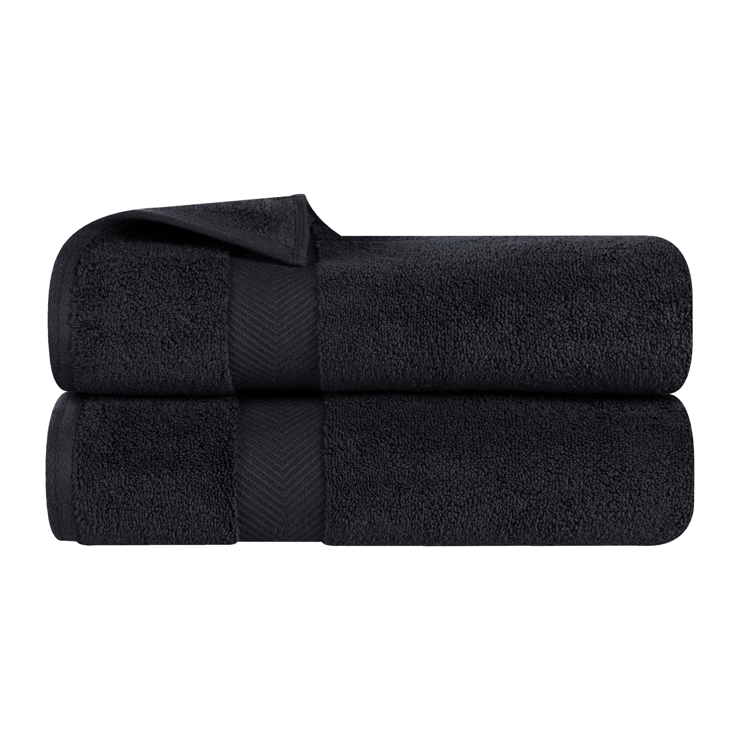 Zero Twist Cotton Ultra-Soft Absorbent 2 Piece Bath Towel Set - Bath Towel by Superior