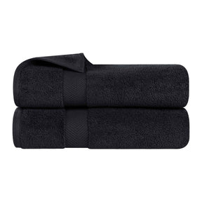 Zero Twist Cotton Ultra-Soft Absorbent 2 Piece Bath Towel Set - Bath Towel by Superior