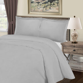 1000 Thread Count Cotton Blend Solid 3 Piece Duvet Cover Set - Duvet Cover Set by Superior