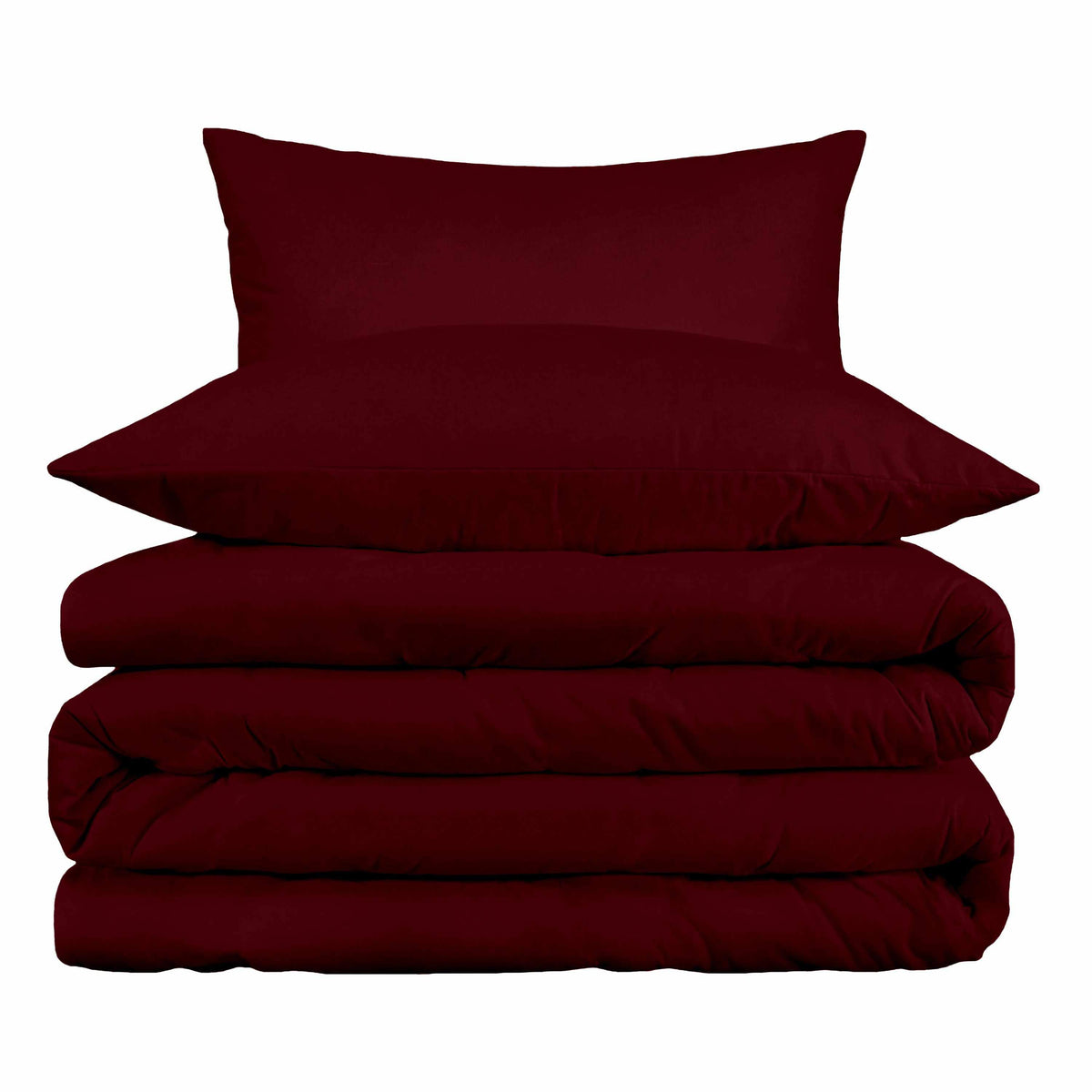 1000 Thread Count Egyptian Cotton Solid Duvet Cover Set - Duvet Cover Set by Superior