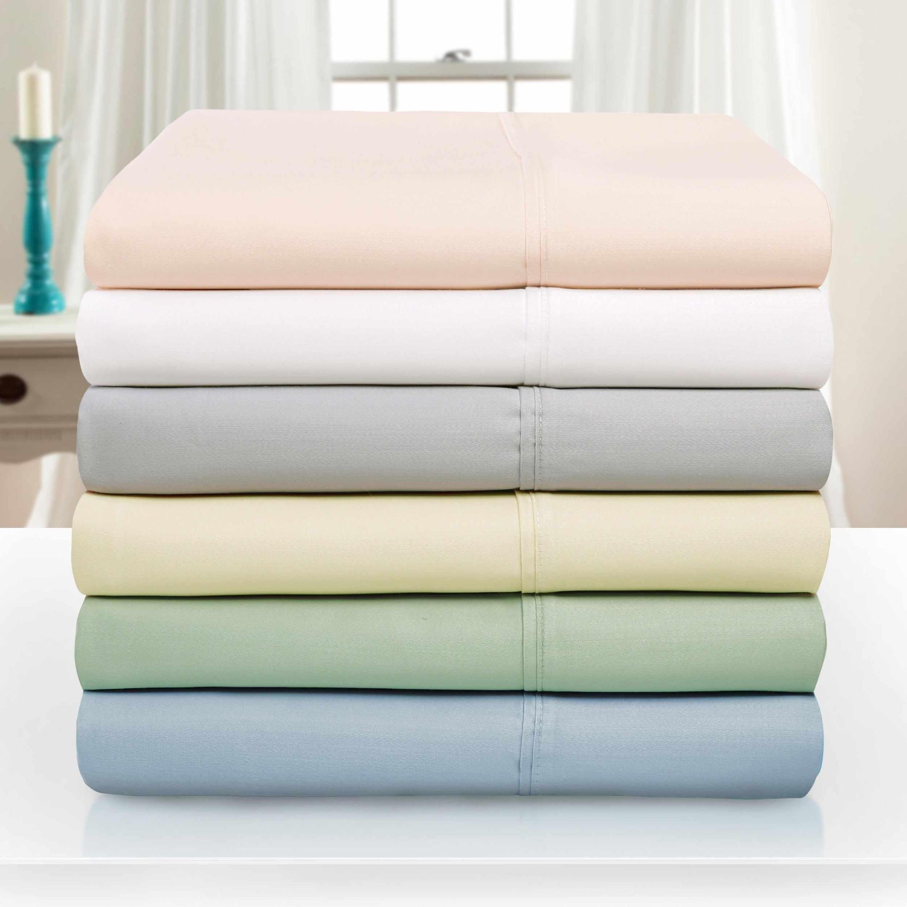 1000 Thread Count Lyocell Blend Solid Deep Pocket Bed Sheet Set - Sheet Set by Superior