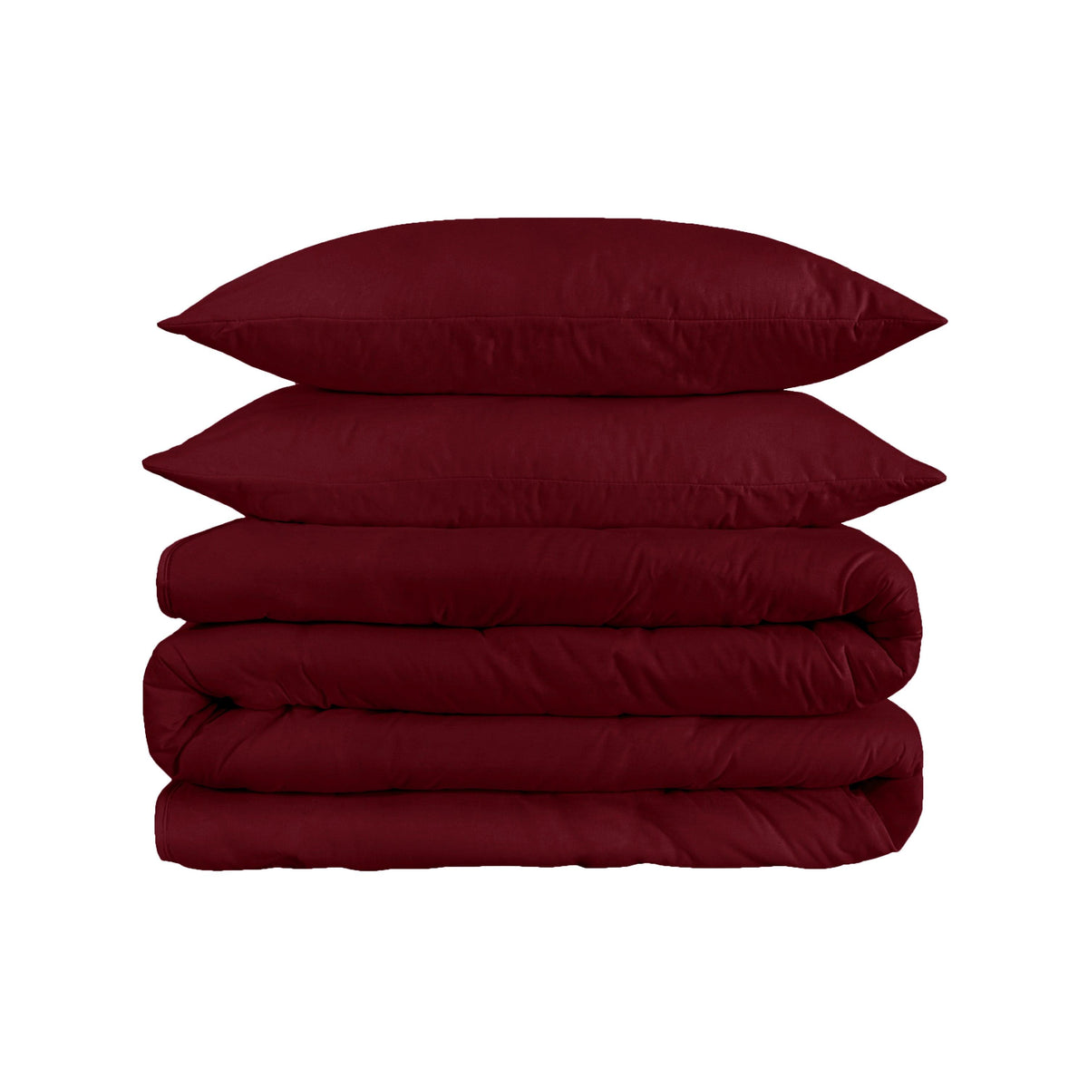 1200 Thread Count Egyptian Solid Cotton Duvet Cover Set - Duvet Cover Set by Superior - Superior 