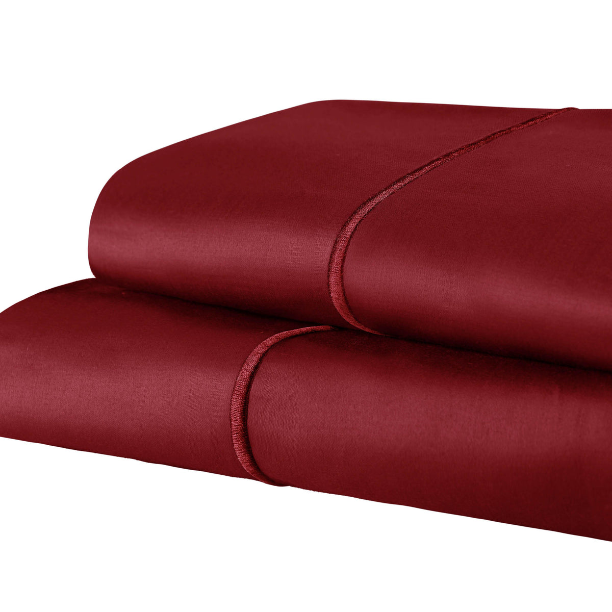 1500 Thread Count Ultra Soft Cotton Marrow Stitch Solid Pillowcase Set - Pillowcases by Superior