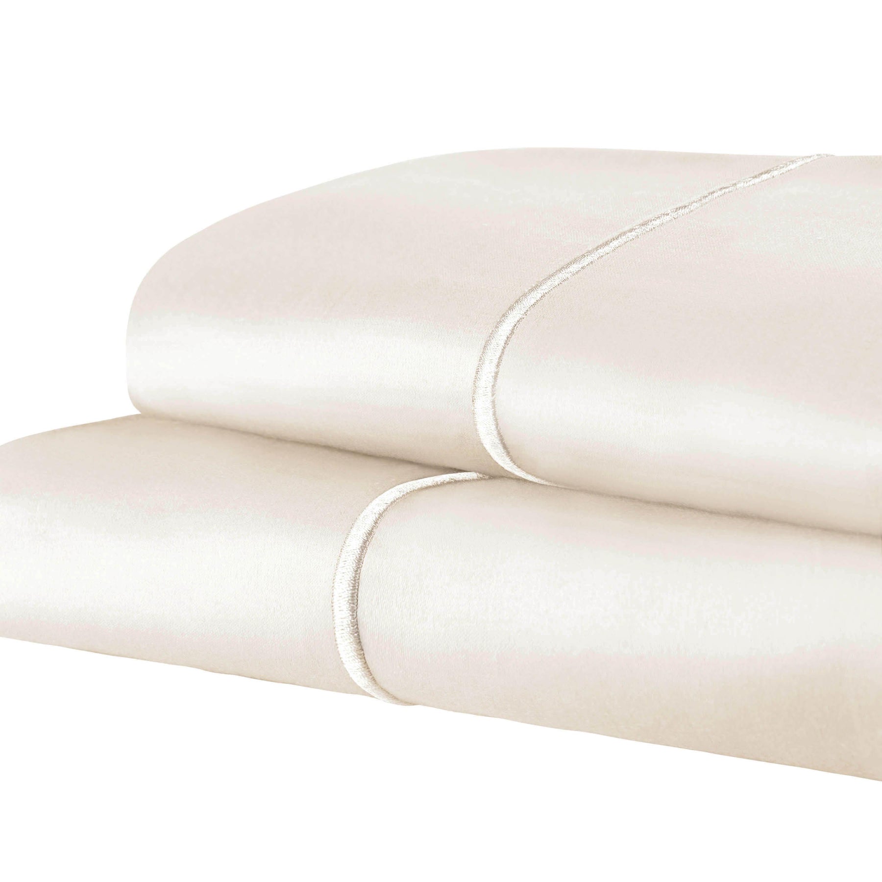 1500 Thread Count Ultra Soft Cotton Marrow Stitch Solid Pillowcase Set - Pillowcases by Superior