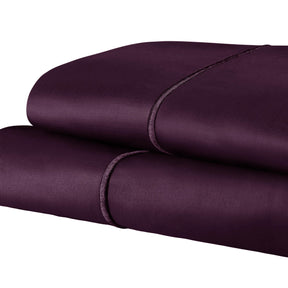 1500 Thread Count Ultra Soft Cotton Marrow Stitch Solid Pillowcase Set - Pillowcases by Superior