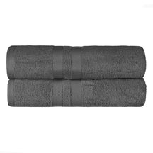 Ultra Soft Cotton Absorbent Solid Bath Sheet Set of 2 - Bath Sheet by Superior - Superior 