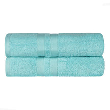 Ultra Soft Cotton Absorbent Solid Bath Sheet Set of 2 - Bath Sheet by Superior - Superior 