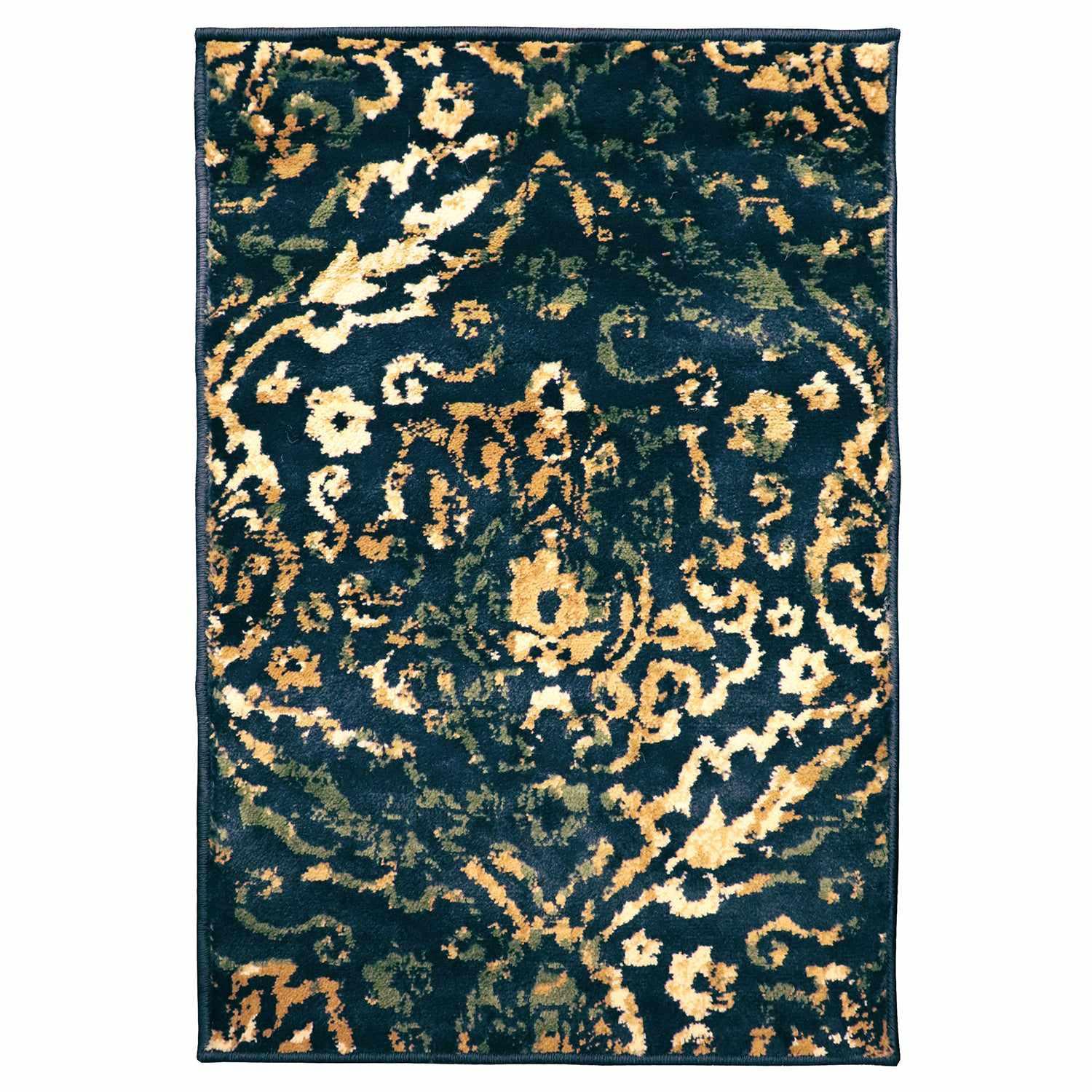 Northman Damask Contemporary Area Rug - by Superior - Superior 