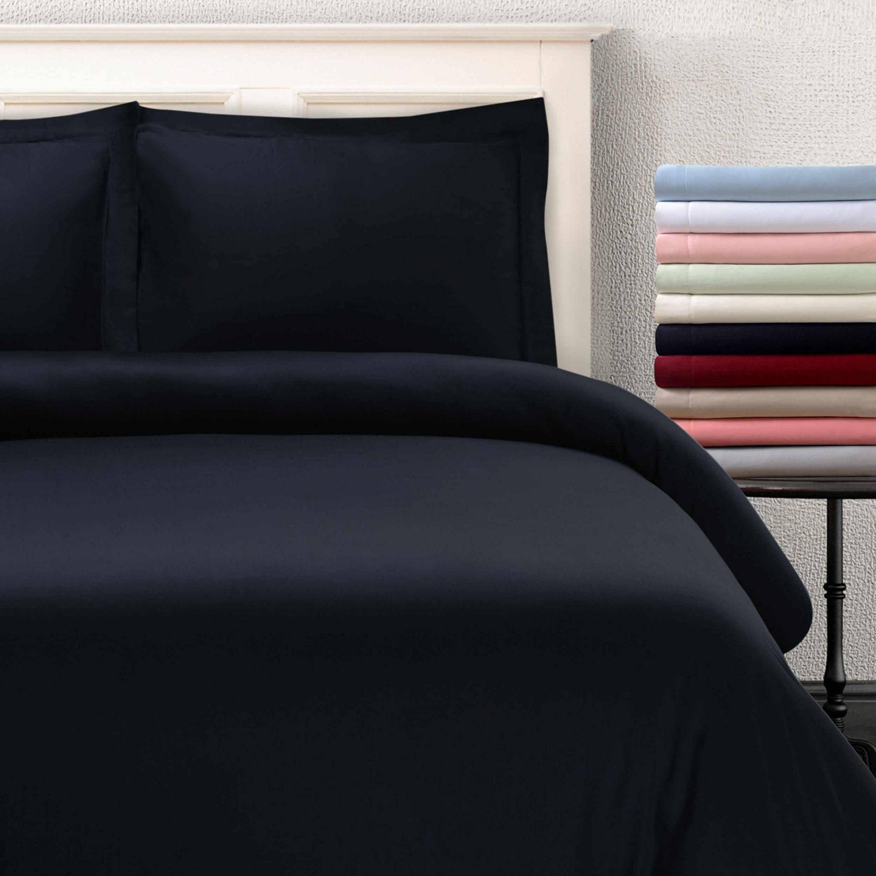 300 Thread Count Cotton Antimicrobial Solid Deep Pocket Sheet Set - Sheet Set by Superior