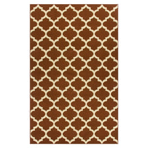 Modern Quatrefoil Geometric Lattice Indoor Area Rug - by Superior - Superior 