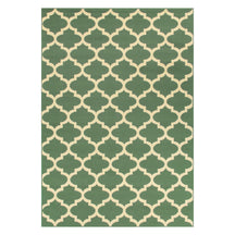 Modern Quatrefoil Geometric Lattice Indoor Area Rug - by Superior - Superior 