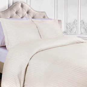 400 Thread Count Lightweight Stripe Egyptian Cotton Duvet Cover Set - Duvet Cover Set by Superior