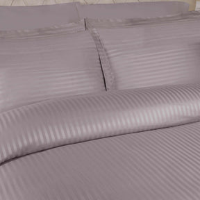 400 Thread Count Lightweight Stripe Egyptian Cotton Duvet Cover Set - Duvet Cover Set by Superior