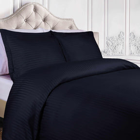 400 Thread Count Lightweight Stripe Egyptian Cotton Duvet Cover Set - Duvet Cover Set by Superior