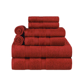 Smart Dry Zero Twist Cotton 8 Piece Assorted Towel Set - Towel Set by Superior - Superior 