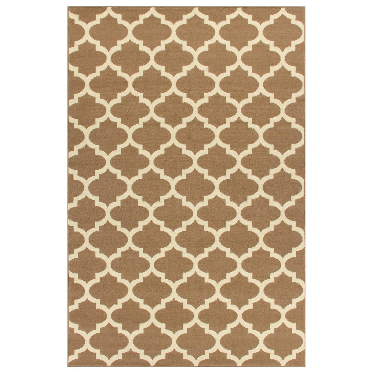 Modern Quatrefoil Geometric Lattice Indoor Area Rug - by Superior - Superior 