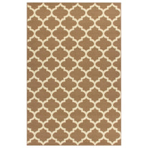 Modern Quatrefoil Geometric Lattice Indoor Area Rug - by Superior - Superior 