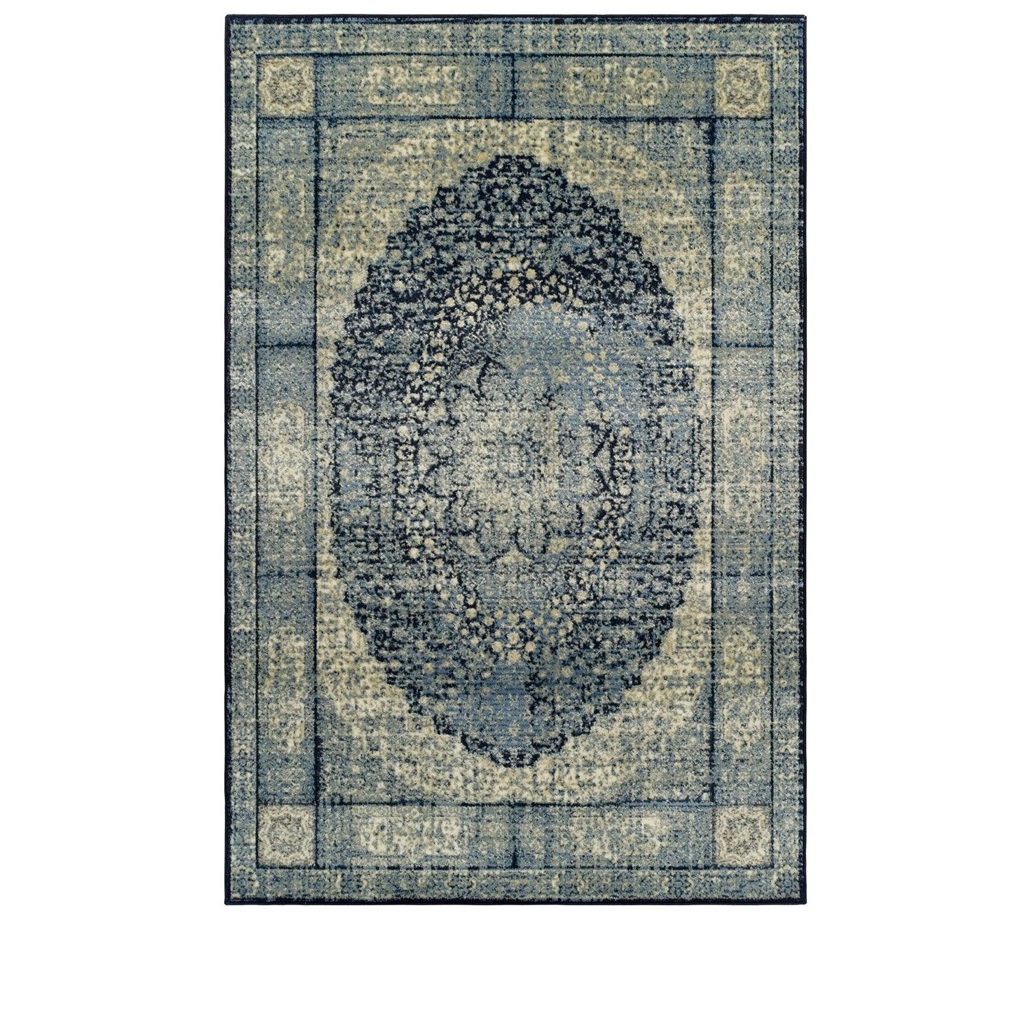 Emily Traditional Oriental Floral Medallion Indoor Area Rug - by Superior - Superior 