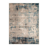 Palani Washed Striped Abstract Indoor Area Rugs or Runner Rug - Blue-Cream