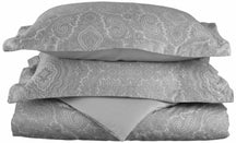 600 Thread Count Cotton Blend Italian Paisley Duvet Cover Set - Duvet Cover Set by Superior