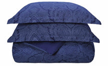 600 Thread Count Cotton Blend Italian Paisley Duvet Cover Set - Duvet Cover Set by Superior