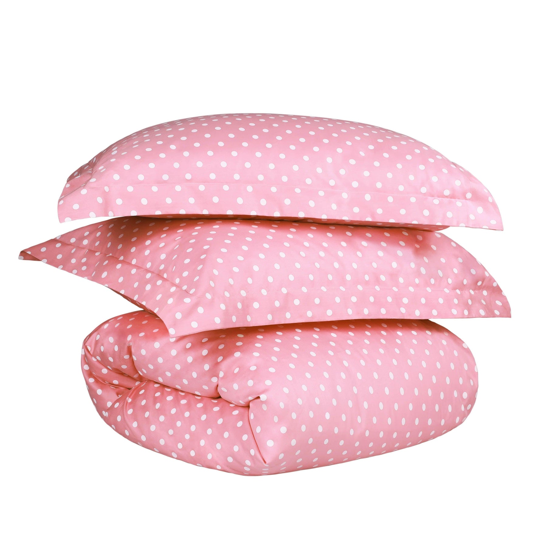 600 Thread Count Cotton Blend Polka Dot Plush Duvet Cover Set - Duvet Cover Set by Superior