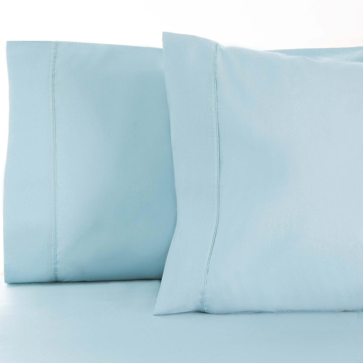 600 Thread Count Pillowcases Cotton Blend Solid Pillowcase Set - Pillowcases by Superior