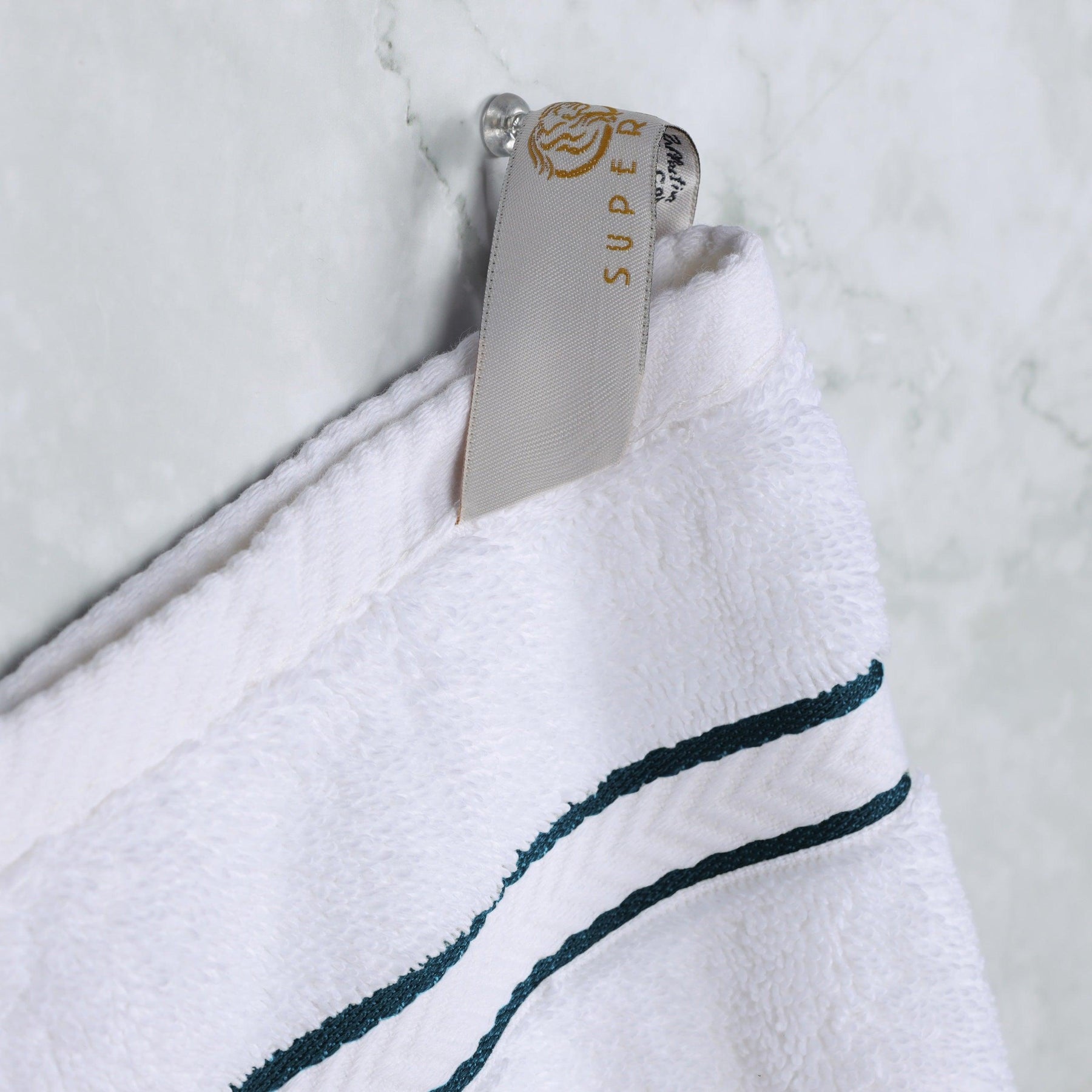 900 GSM Egyptian Cotton Towel Set Of 6, Plush & Absorbent Face