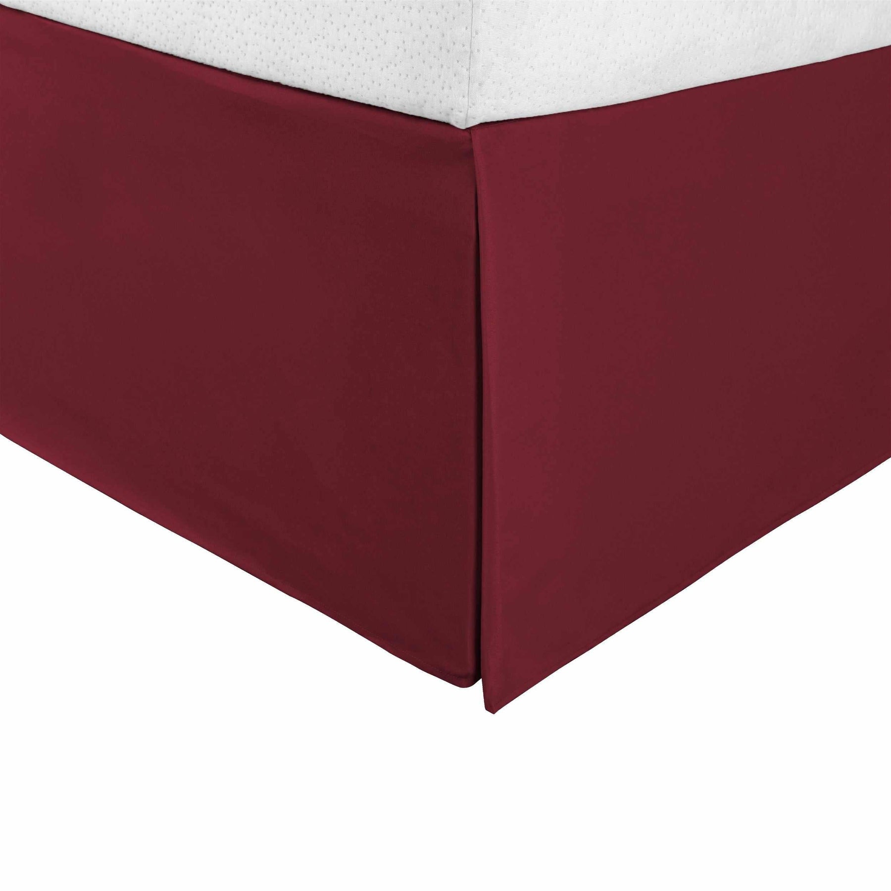 Microfiber Wrinkle Resistant 15 Inch Drop Solid Bed Skirt - by Superior - Superior 