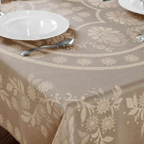 Abigail 100% Soft Cotton Floral Table Cover, Round/Oblong - by Superior