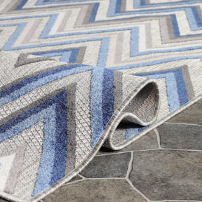 Acacia Geometric Zigzag Area Rug Modern Indoor Outdoor Rugs - Rugs by Superior