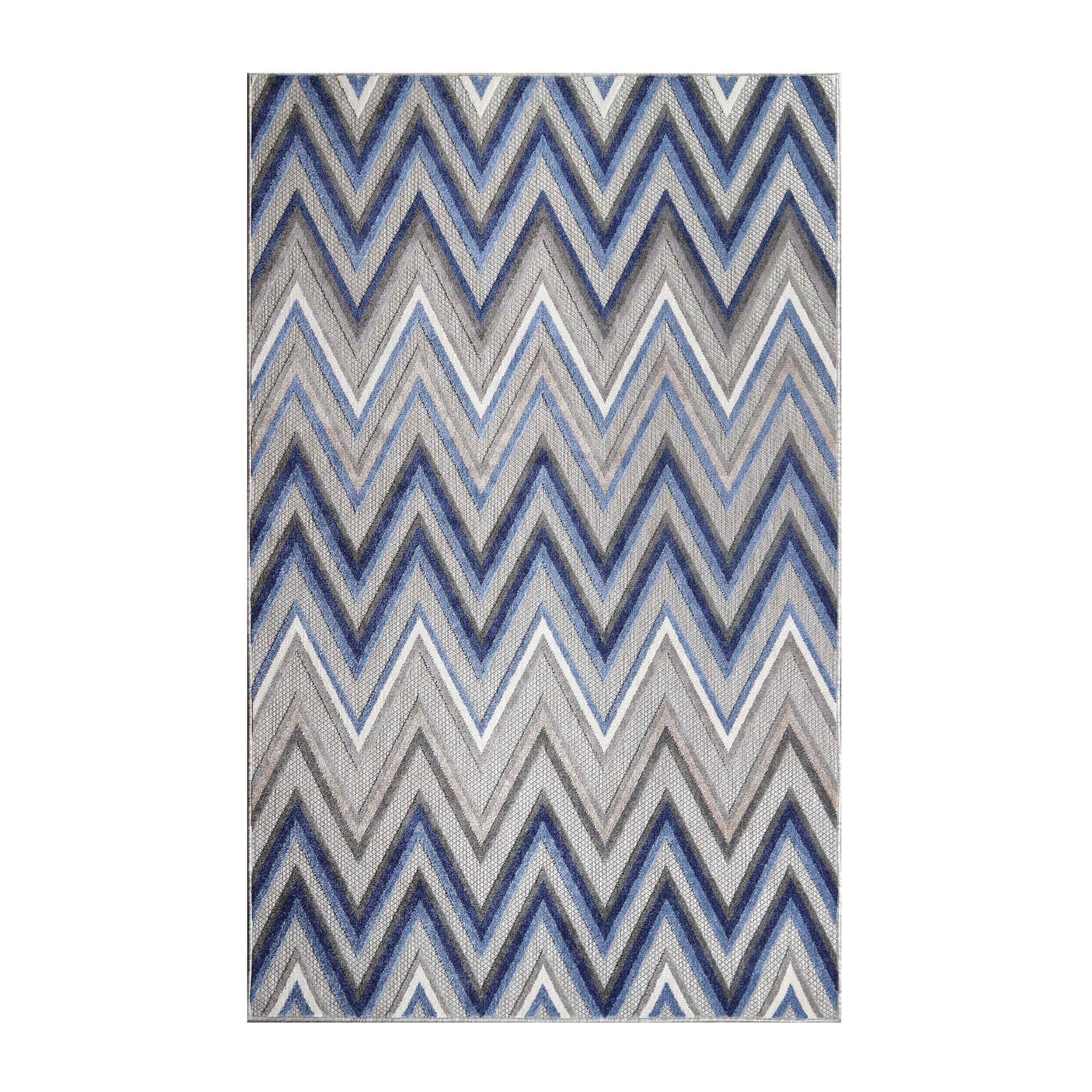 Acacia Geometric Zigzag Area Rug Modern Indoor Outdoor Rugs - Rugs by Superior