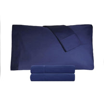 Cotton Percale 300 Thread Count Solid 2 Piece Pillowcase Set - Pillowcases by Superior