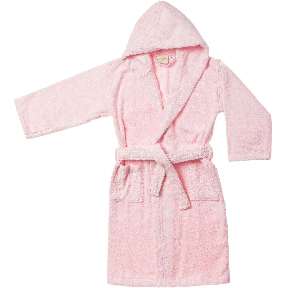 Cotton Terry Bath Robe Boys Girls Kids Unisex Hooded Bathrobe - Kids Bath Robe by Superior