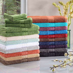 Eco-Friendly Ring Spun Cotton Towel Set Collection - Towel Set by Superior